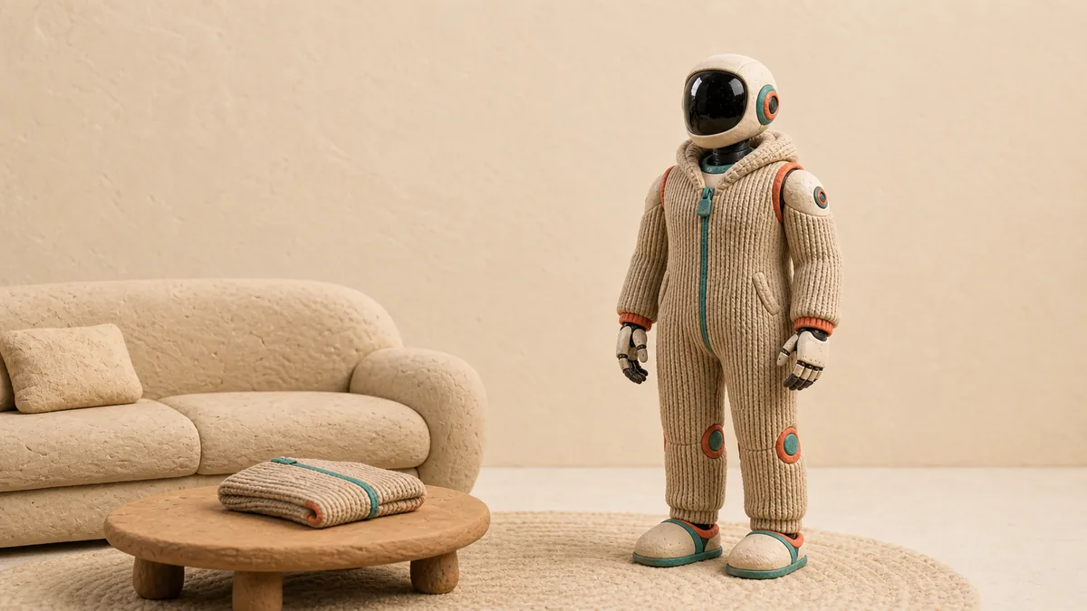 The First Home Humanoid Wears a Knit Suit